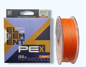 Шнур помаранчевий Zeox Element PE X4 150 м. OR в Одеській області от компании Fish secret