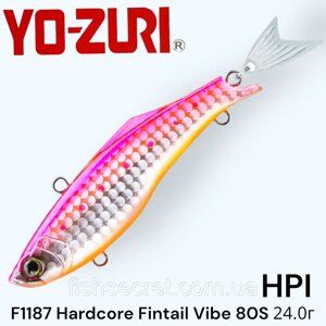Воблер Yo-zuri F1187 Hardcore Fintail Vibe 80S HPI