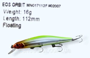 Воблер EOS Orbit MN017112F 16 112 мм. 02007