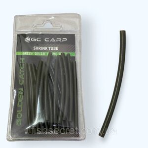 Трубка термозбіжна GC Shrink Tube 2.8-1.0мм (15шт) Green