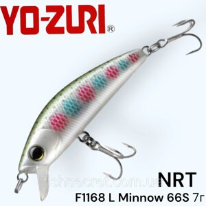 Воблер Yo-Zuri F1168 L-Minnow 66S NRT