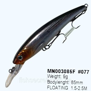 Воблер EOS Flash minnow 85f 9 077