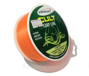 Рибальська волосінь Climax Cult Carp orange 0.22