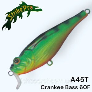 Воблер Strike Pro Crankee Bass 60F A45T