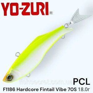 Воблер Yo-zuri F1186 Hardcore Fintail Vibe 70S PCL