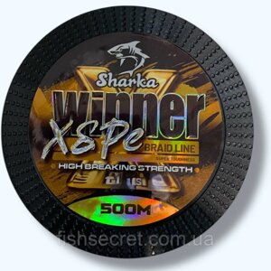 Рибальський шнур Sharka Winner X8PE 500м. 0.16мм 12.0кг.