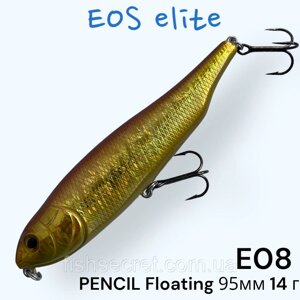 Воблер EOS Pencil Floating 95мм. 14г.