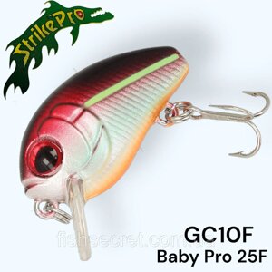 Воблер Strike Pro Baby Pro 25F GC10F