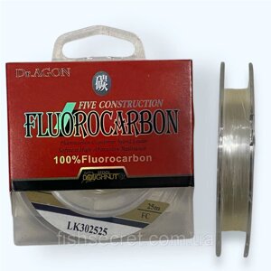 Волосінь Флюорокарбон Dr. Agon Fluorocarbon 25м. 0.12мм. 2.1кг.