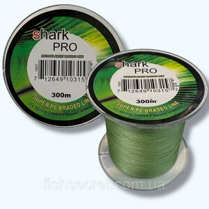 Рибальський шнур Shark Pro 300м. 0.10мм. 8.0кг.