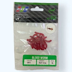 Cиликон мотиль EOS Blood Worm