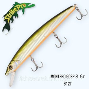 Воблер Strike Pro Montero 90SP 8.6г. 612T