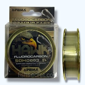 Фторокарбон Feima Hawk 50м. 0.12мм. 3.9кг.