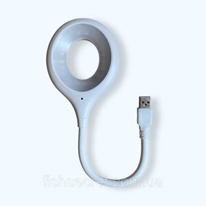 Розумна USB-лампа 5W кільцева з гнучким тримачем