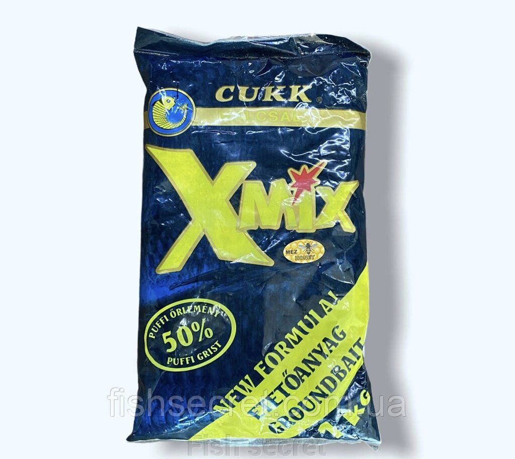 Прикормка Cukk X-mix 1,0 кг від компанії Fish secret - фото 1