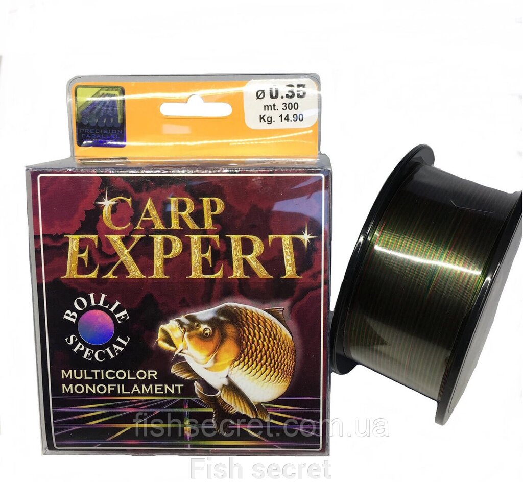 Рибальська волосінь Carp Expert Multicolor 300м 0.25 від компанії Fish secret - фото 1