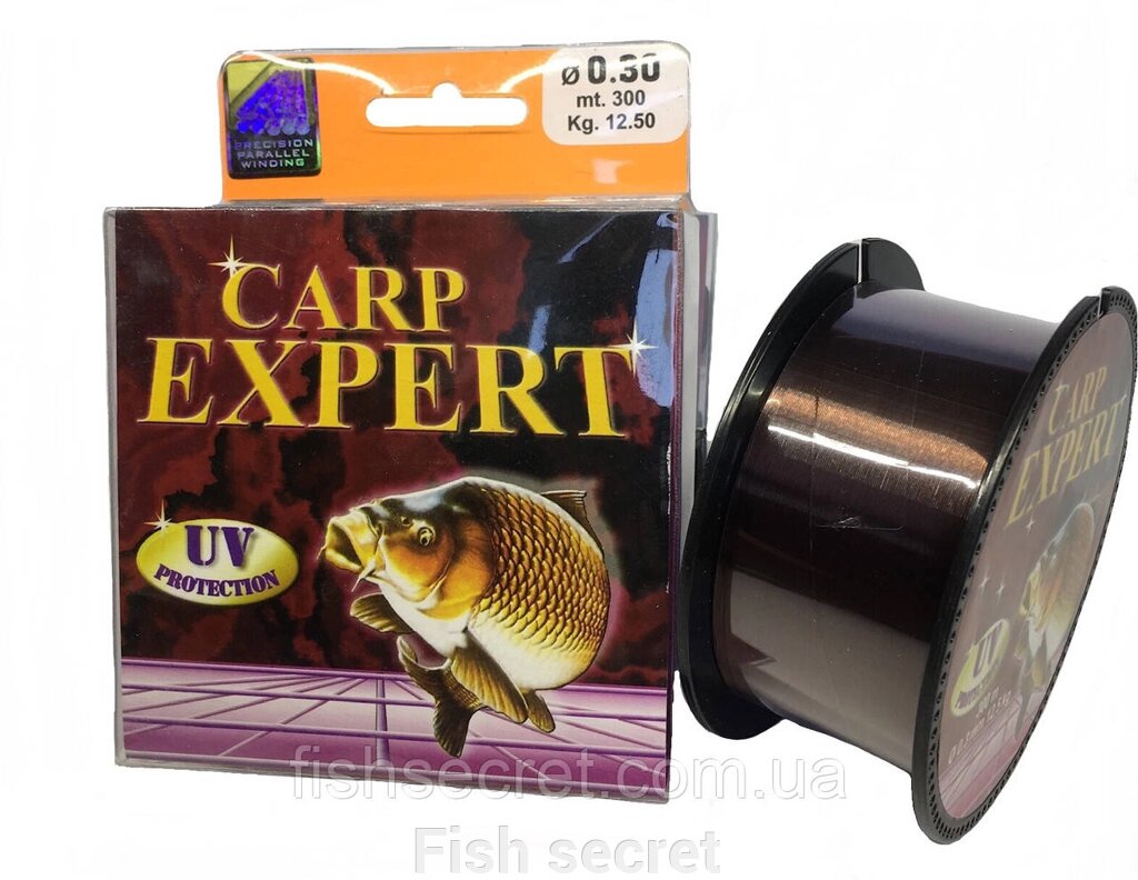 Рибальська волосінь Carp Expert UV 300м 0.25 від компанії Fish secret - фото 1