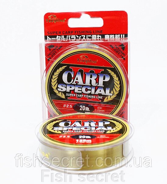 Рибальська волосінь Carp Special 125м від компанії Fish secret - фото 1