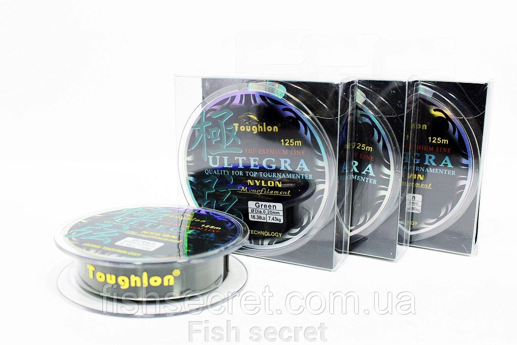 Рибальська волосінь ULTEGRA monofilament 125м від компанії Fish secret - фото 1