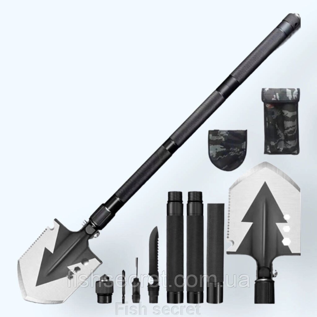 Тактична саперна лопата Multifunctional Shovel від компанії Fish secret - фото 1