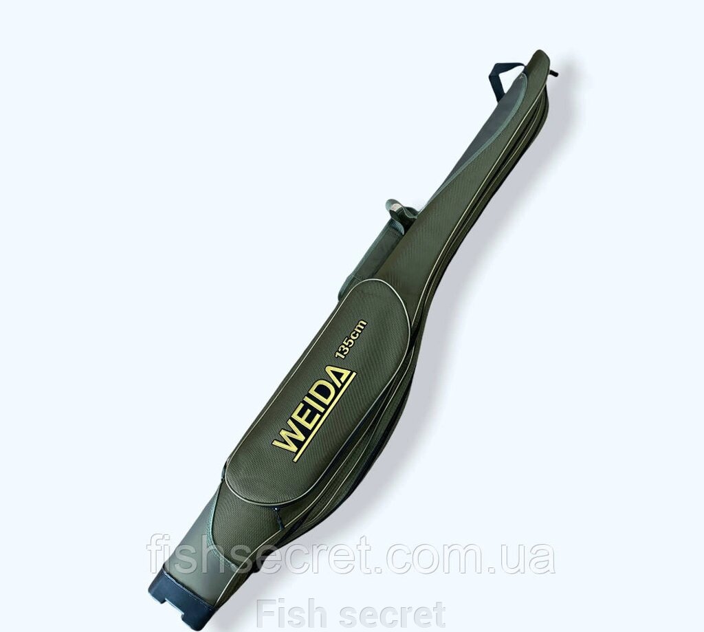 Тубус-чохол WEIDA 2 відділення 135 см. від компанії Fish secret - фото 1
