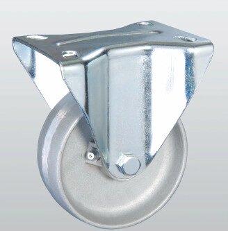 Колесо термостойкое из алюминия с неповоротной крепежной панелью 5405-TR-125-R ##от компании## ТОВ СНБ КОМПАНИ - ##фото## 1