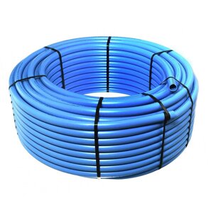 Труба ПЕ EKO-MT для водопроводу (синя) ф 50x 3.0 мм PN 10 (Польща)