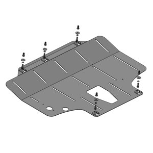 Bronex захист двигуна, КПП Honda CR-Z 1.5, Insight 1.3 2009-2014, Jazz 1.5, 1.3 Standard