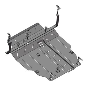 Bronex захист двигуна, КПП, радіатора Mitsubishi Outlander XL Standard