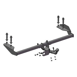 Фаркоп знімний на 2 болти - Daewoo Lanos Хетчбек