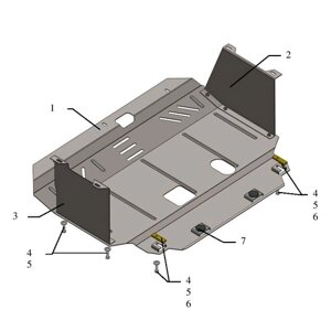 Bronex захист двигуна, КПП Kia Ceed Standard