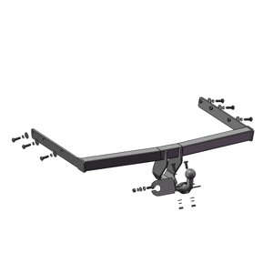 Фаркоп зварний посилений - Skoda Fabia Sedan MK1, MK2 2001-2014