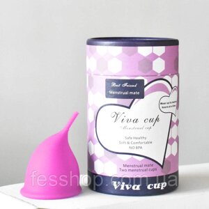 Менструальна чаша Viva Cup розмір L Рожева
