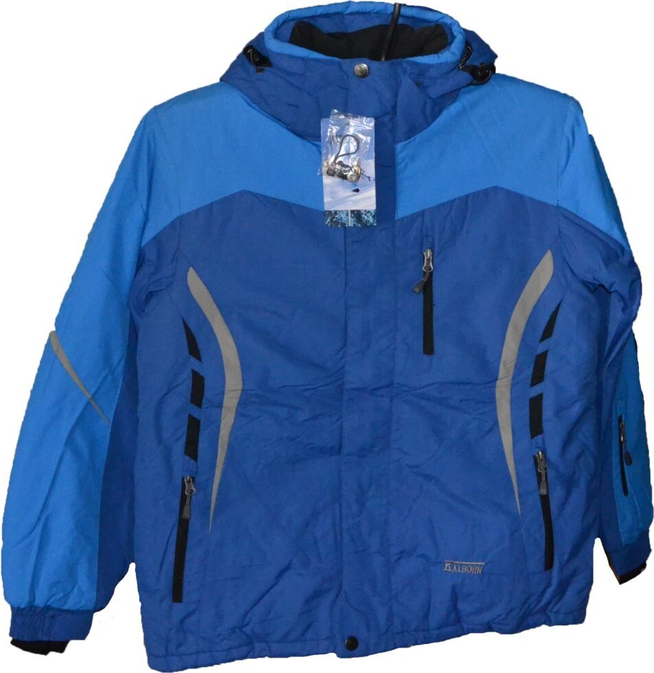 Чоловіча лижна куртка, S від компанії Чоловічий одяг великих розмірів Velikan - фото 1