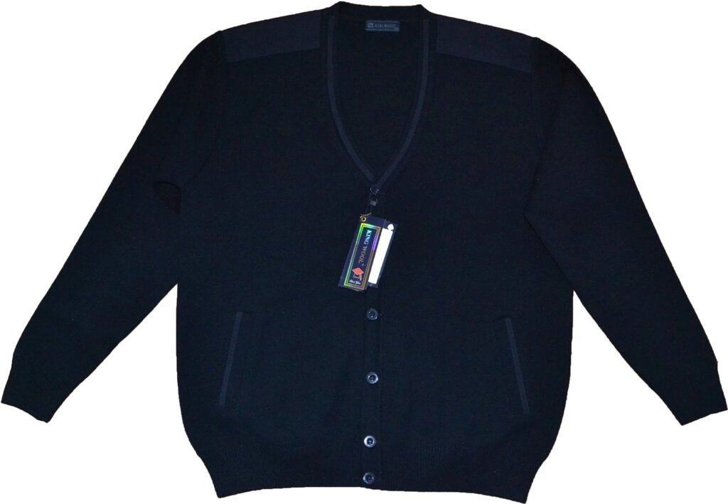 Чоловічий пуловер King Wool, XXL від компанії Чоловічий одяг великих розмірів Velikan - фото 1