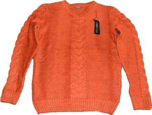 Чоловічий зимовий вязаний светр XL