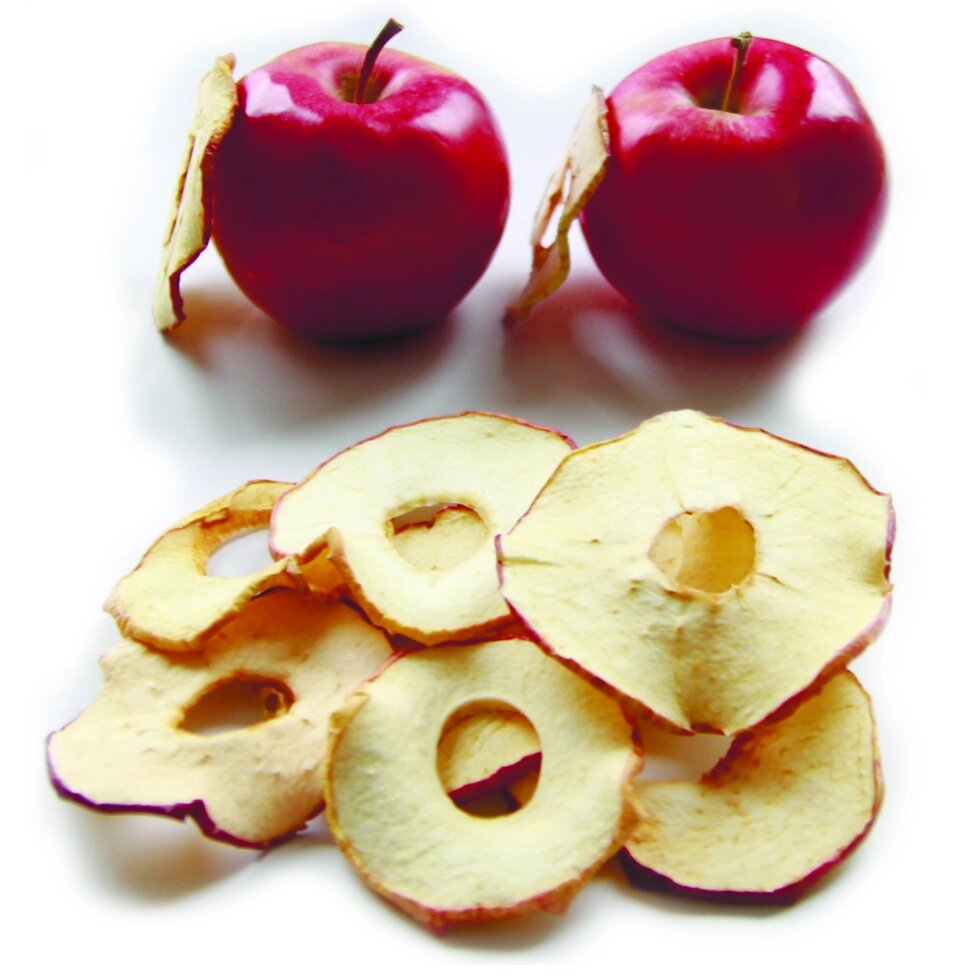 Яблочные чипсы ТМ "Эко Чипсы" без сахара, 100 г ##от компании## Еко Чіпси - ##фото## 1