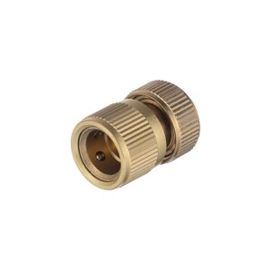 Конектор латунний 1/2" на шланг 1/2" STORM intertool GE-1216