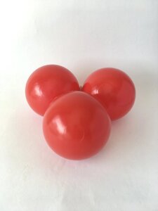 М'ячики кульки шарики для сухого басейну червоні