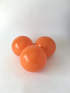 М'ячики кульки шарики для сухого басейну помаранчеві