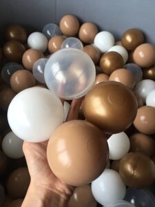 Кульки, м'ячики, кульки для басейну дитячі різнокольорові