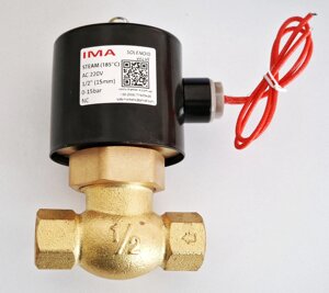 1/2 дюйма електромагнітний клапан нормально закритий 220V для води газу оливи IMA