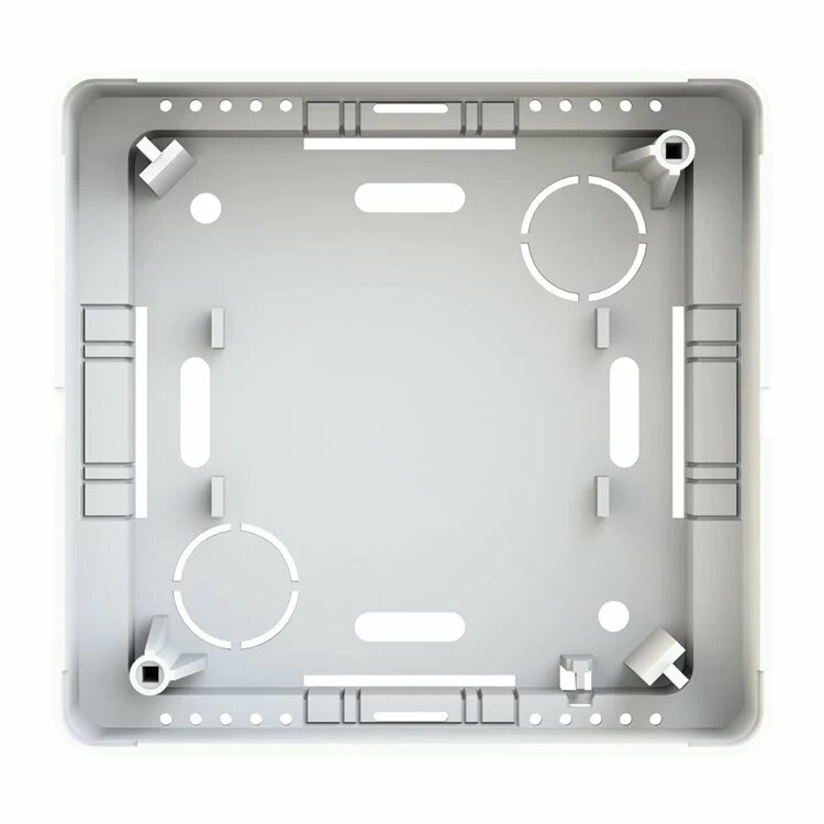 Адаптер для накладного монтажу терморегулятора Terneo, білий від компанії "Вентиляційні системи" Інтернет-магазин - фото 1
