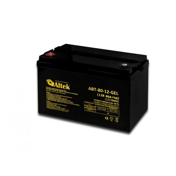Акумулятор ALTEK ABT-80-12-GEL від компанії "Вентиляційні системи" Інтернет-магазин - фото 1