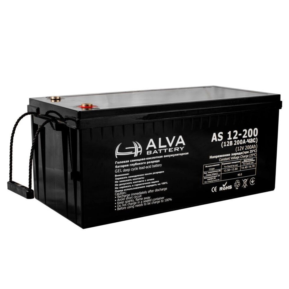 Акумулятор ALTEK AS12-200 від компанії "Вентиляційні системи" Інтернет-магазин - фото 1