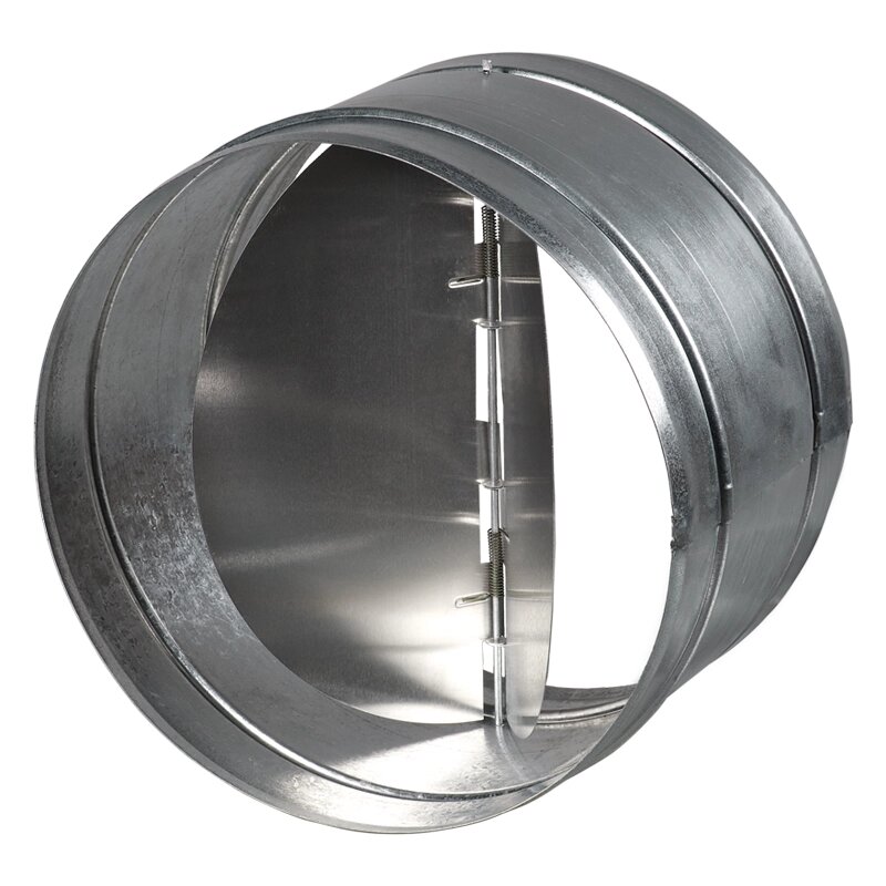 Клапан зворотний вентиляційний Вентс КОМу 100 метал від компанії "Вентиляційні системи" Інтернет-магазин - фото 1