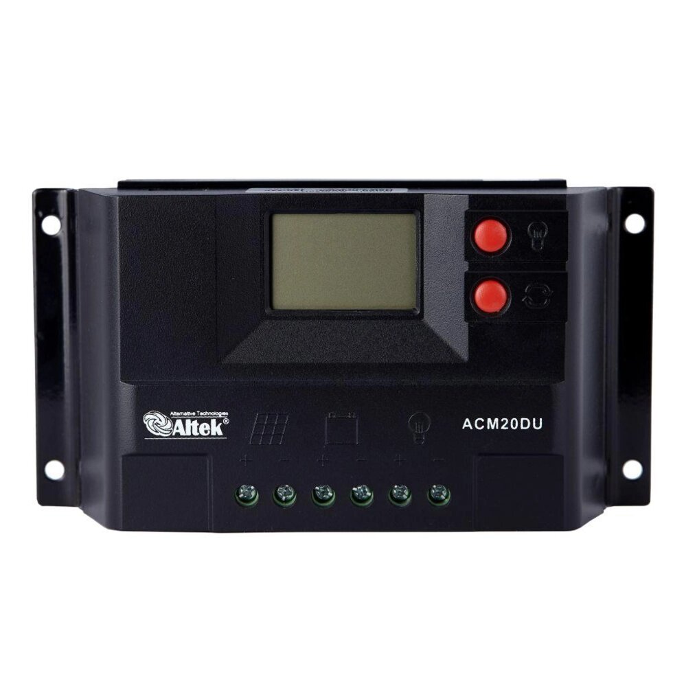 Контролер заряду АКБ ALTEK ACM20D-10+USB від компанії "Вентиляційні системи" Інтернет-магазин - фото 1