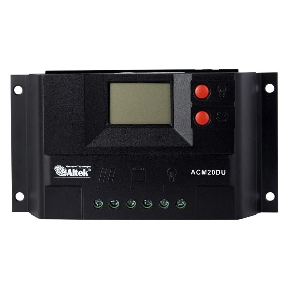 Контролер заряду АКБ ALTEK АСМ20D+USB від компанії "Вентиляційні системи" Інтернет-магазин - фото 1