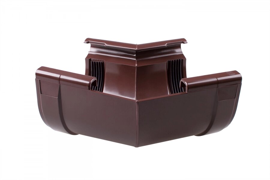 Кут внутрішній Profil 130 коричневий W 135° від компанії "Вентиляційні системи" Інтернет-магазин - фото 1