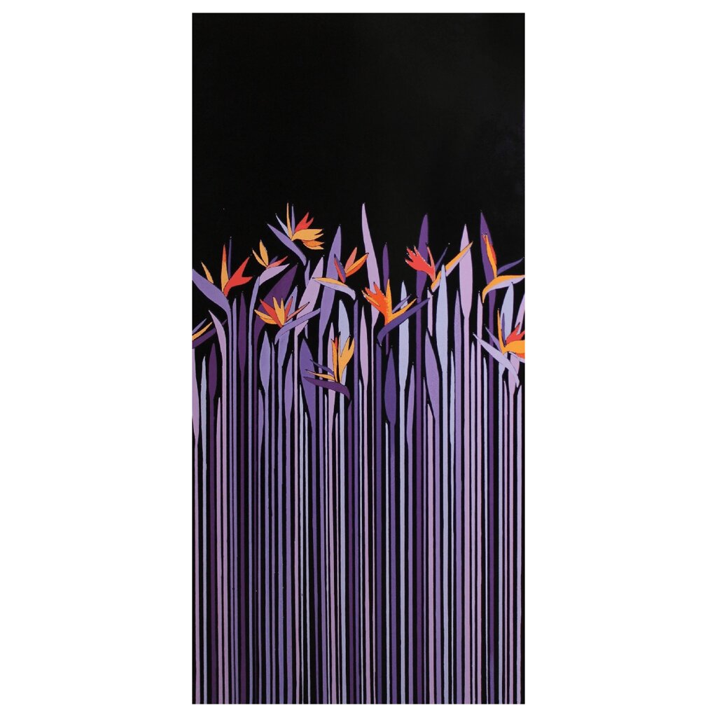 Металокерамічний дизайн-обігрівач UDEN-700 "Журавлині квіти" від компанії "Вентиляційні системи" Інтернет-магазин - фото 1